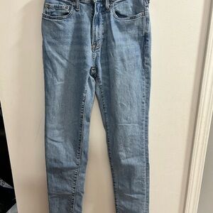 Abercrombie & Fitch Light Blue Skinny Stretch Jeans Size 28x32